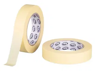 HPX afdækningstape creme op til 100 grader, 25mm x 50m