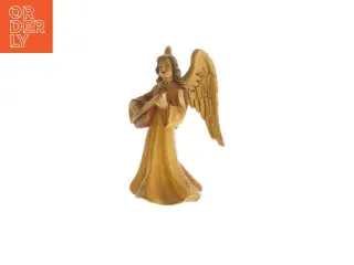 Træ engel figur (str. 8 x 4 cm)
