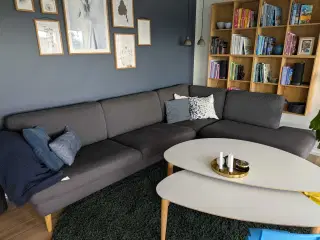 Hjørnesofa fra Ilva. Nypris 10.000