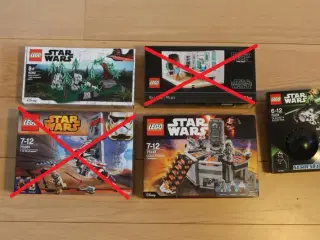 Diverse nye Lego Star Wars sæt