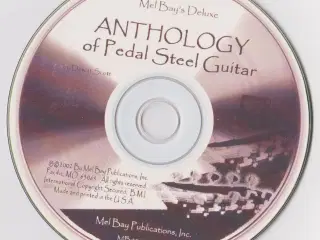 Pedal Steel Guitar kursusbog med CD, Mel Bay