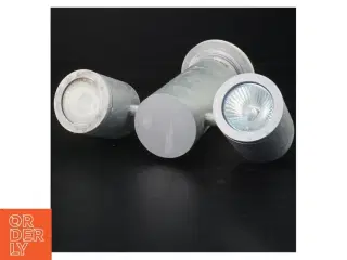 Loftslampe med tre spots (2 stk) (str. 19 cm)