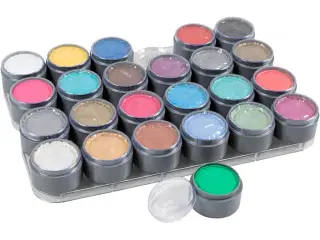 Grimas Ansigtsmaling - Sminkepalette, ass. farver, 24x15ml/ 1 pk.