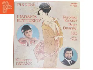 Puccini Madama Butterfly LP box fra Hungaroton