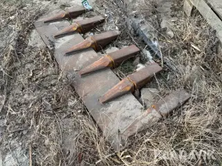 30 mm skærstål med tænder