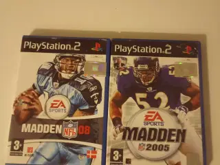 Madden PlayStation 2 spil 