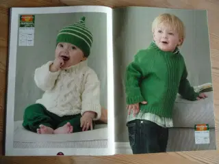 Opskriftshæfte fra Sandnes Garn, 0-4 år
