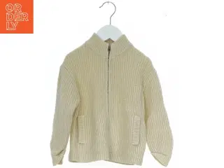Strikket cardigan med lynlås fra Zara (str. 92)