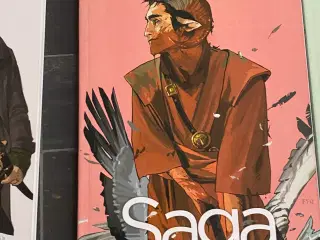 SAGA tegneserie opsamling i 7 albums