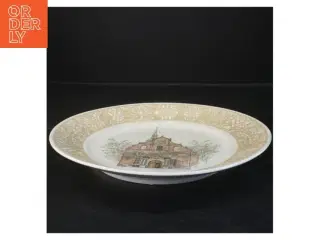 Kongelig Porcelæn tallerken med motiv fra Kongelig Porcelæn (str. Ø 27,5 cm)