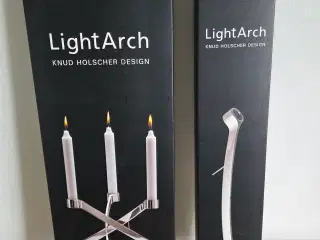 LightArch Knud Holscher lysestage i stål