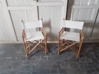 Bambus instruktør stole.