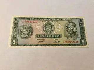 5 Soles De Oro Peru