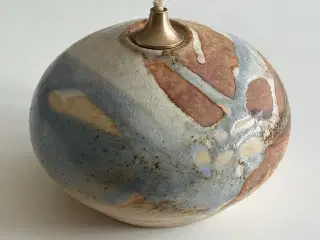Olielampe, keramik, stor