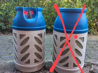 Gasflaske letvægts 10 kg