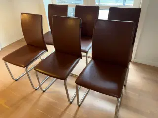 6 stk. Skovby spisebordsstole 