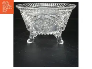 Glaskrukke på ben (str. 25x15 cm)