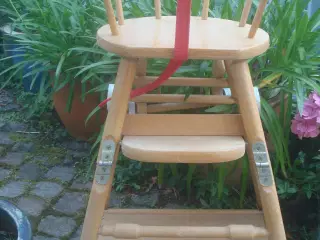 HØJSTOL småbørn, Ægte RETRO, Usædvanlig god stand