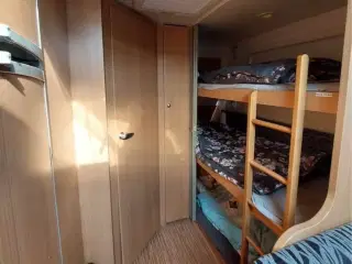 Campingvogn med 3 køjer 