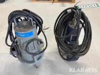 Dykpumper Flygt og Grundfos