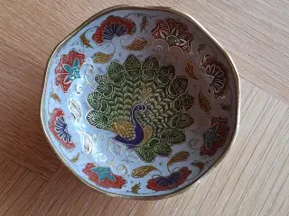 Cloisonne skål 