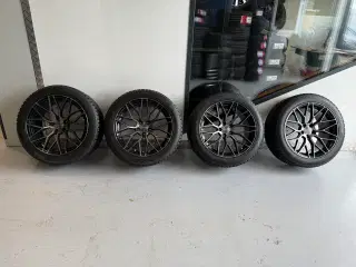 19” ABS alufælge med Nokian vinterdæk