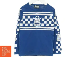 Langærmet t-shirt fra Danefæ (str. 98 cm)
