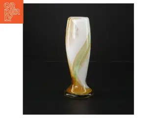Holmegaard Najade Glas vase af Per Lütken fra Holmegaard (str. H. 18 cm ø. 7 cm)