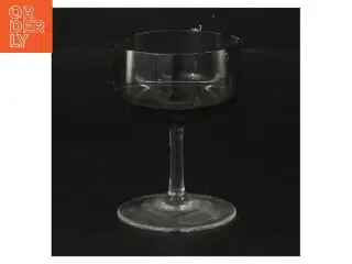 Lille glas med stilk (str. Ø 5,5 cm Længde 8 cm)