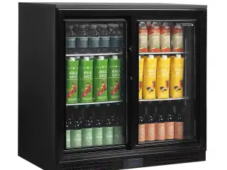 Tefcold DB201S Backbar/Barkøleskab – med skydedøre