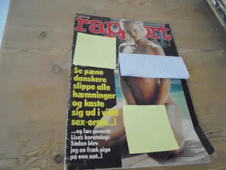 Ugens Rapport nr. 6  fra 1980  ”Godter med måtter”