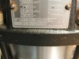 Cr 1 vandpumpe 