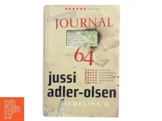 Journal 64 af Jussi Adler-Olsen (Bog)