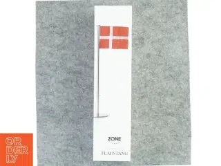 Flagstang fra Zone (str. 39 x 9 cm)