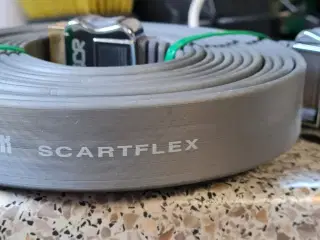 Scart kabel -fladt 5m
