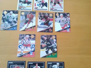 Ishockeykort fra start 90'erne