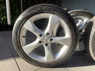 Super fine originale 17 Mercedes alufælge 