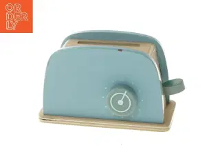 Legetøjsbrødrister i træ fra Søstrene Grene (str. 9,5x15x8 cm)