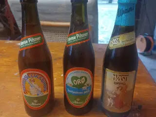 Dansk ØL samling på 128 flasker..flere jubilæums.