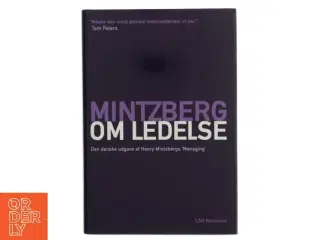 Mintzberg om ledelse af Henry Mintzberg (Bog)