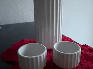 Lyngby Vase og Fyrfadslysestager