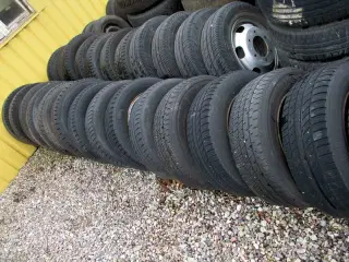 15" + 16" varevognsdæk sommer og vinter