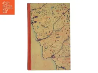 Antik bog med smukt cover. Lykkelige Kristoffer af Martin A. Hansen (Bog)