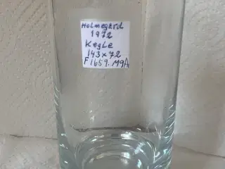 Kegle glas holmegård