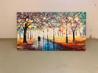 Maleri entur efter regenver
