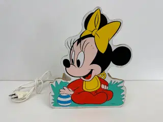 Retro Disney væglampe (Baby Minnie)