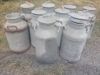 Mælkejunge / zink balje / zink spand