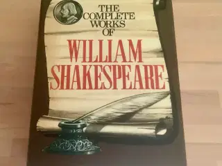 William Shakespeare- samlede værker på engelsk.