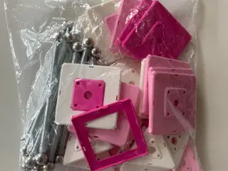 Geomag, pink - 118 dele