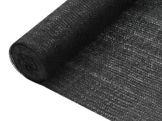 Afskærmning 1,8x25 m HDPE 75 g/m² sort